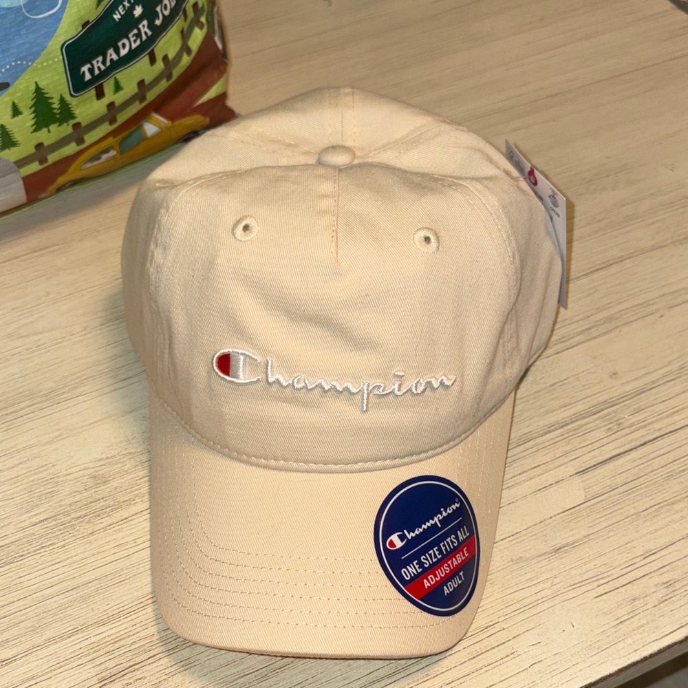 Champion Light Tan Baseball Cap